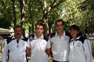 Ecole de boules de Jaujac : Tony FRAYSSE et Alex TERRISSE ont perdu en quarts de finale.
