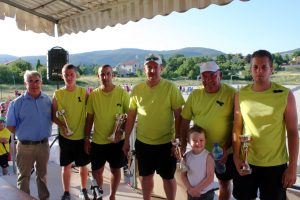 David DUMOND, Antoine CHOMEL, Gilles SARRAZIN, Florent STANCO et Noël VERNET (secteur d’Annonay) sont champions de l’Ardèche.