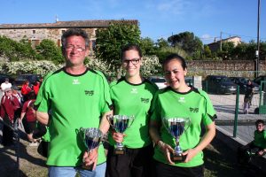 Olivia FOUR et Chloé POINARD (CFB de Saint Victor) sont championnes de l’Ardèche.