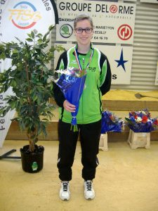Olivia Four a obtenu la 3ème place et la médaille de bronze en tir de précision à Dardilly.