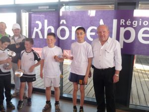 Romain Reboulet et Jonathan Desgache sont champions Rhône-Alpes de tir en relais
