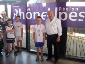 Rémy Cornard est champion Rhône-Alpes de tir rapide