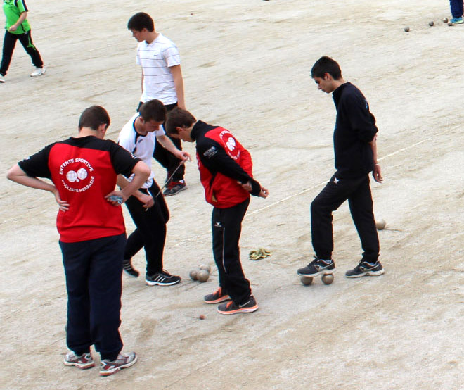 Lamastre, 33ème tournoi pascal des jeunes boulistes