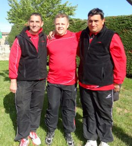 Stéphane Chapus, Audenis Clair, Frédéric Escoffier (Talencieux)