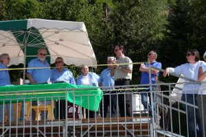 A l'heure des discours avec le maire et conseiller général, Jean-Paul Vallon