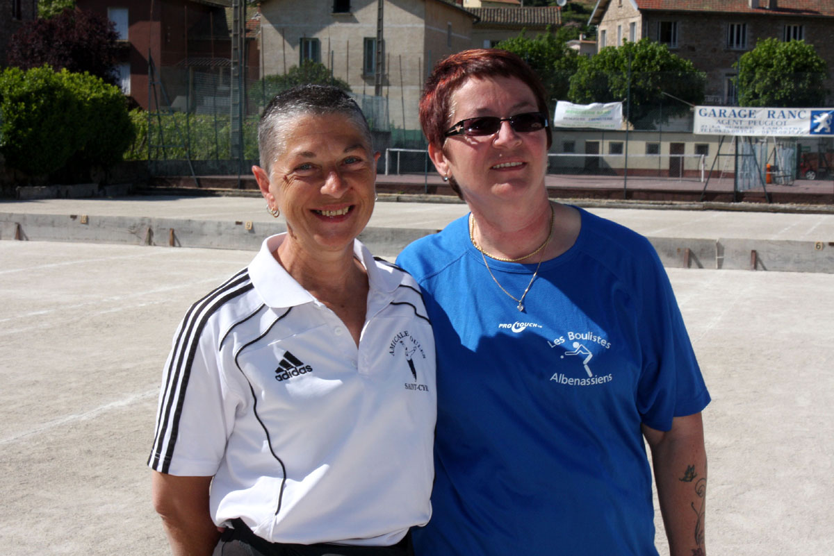 F2 et F3, Claudine Peyrouse championne de l’Ardèche