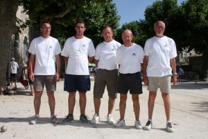 L’équipe du secteur d’Aubenas est qualifiée : Daniel Ozil, René Forissier, Alex Terrisse, Dominique Arsac et Laurent Barbe.