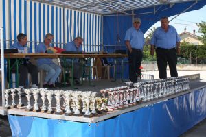 Une belle brochette de coupes
