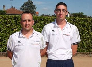 Brice Tardy et Loïc Touron sont sous-champions de l'Ardèche