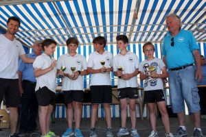 L'équipe de l'Entente Bouliste Sportive Herbasse