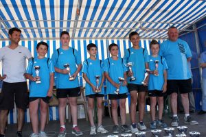 L'équipe des vainqueurs de Saint Vallier