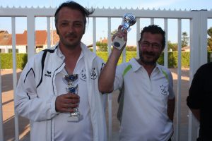 Gérald Beynet et William Bruat (Tournon) sont sous-champions de l'Ardèche