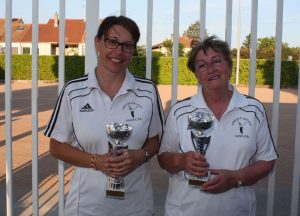 Josie Deygas et Doriane Guigal (Annonay) sont championnes de l'Ardèche