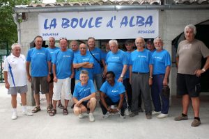 L'équipe des bénévoles d'Alba la Romaine