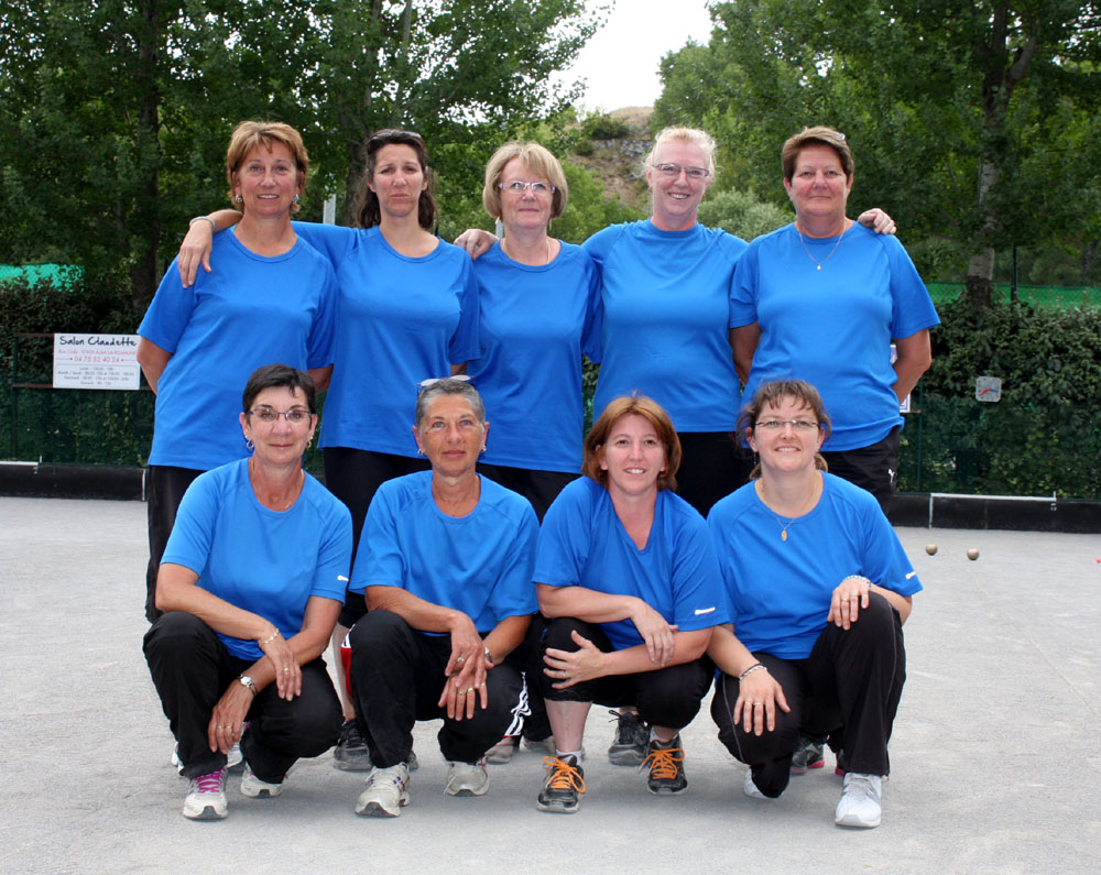 Le secteur d’Annonay champion de l’Ardèche des AS féminines
