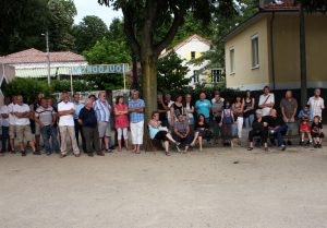 Réception au boulodrome d'Aubenas