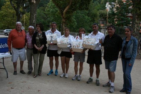Le beau succès du Mondial mixte de la quadrette