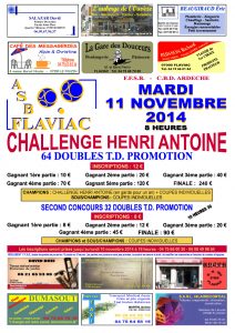 Affiche Flaviac novembre