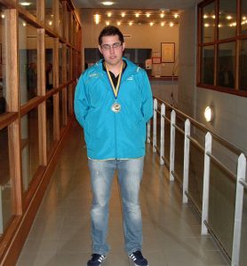 Brice Alves-Perreira, Champion du Monde en simple - de 18