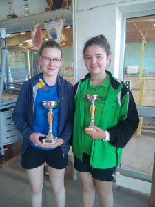 Les finalistes moins de 15 filles
