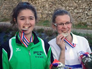 Non, ce n'est pas du toc mais de la belle médaille bien méritée.