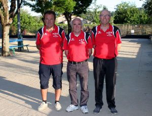 Jean-Claude Bertinier, Jean-Claude Vigne et Roland Couton de Vals les Bains