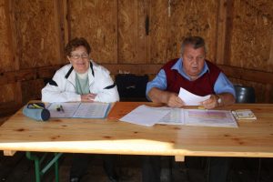 La table de marque de Cornas