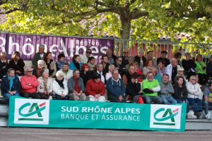 Les tribunes ont été bien utiles notamment lors des parties finales