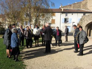 Et pendant ce temps les accompagnatrices visitaient le vieux Boulieu les Annonay