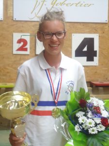 En 2015, Alicia Sapet a été sacrée championne de France en moins de 15 ans