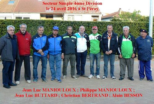 Secteur de Tournon 2016