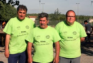 Michel Court, Hervé Imbert et Alexandre Mey (Lavilledieu)