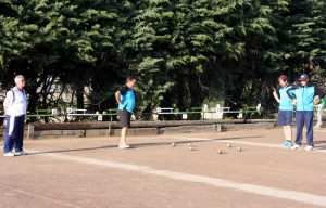 Sur les jeux, Claudine Peyrouse était l’arbitre de cette compétition.