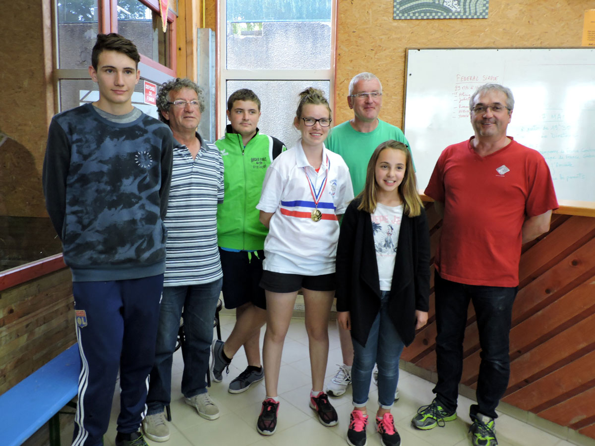 L’Amicale boule de Saint Victor fête ces champions