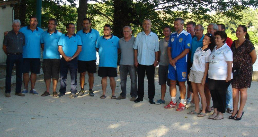A Bourg Saint Andéol, réception des qualifiés pour les France