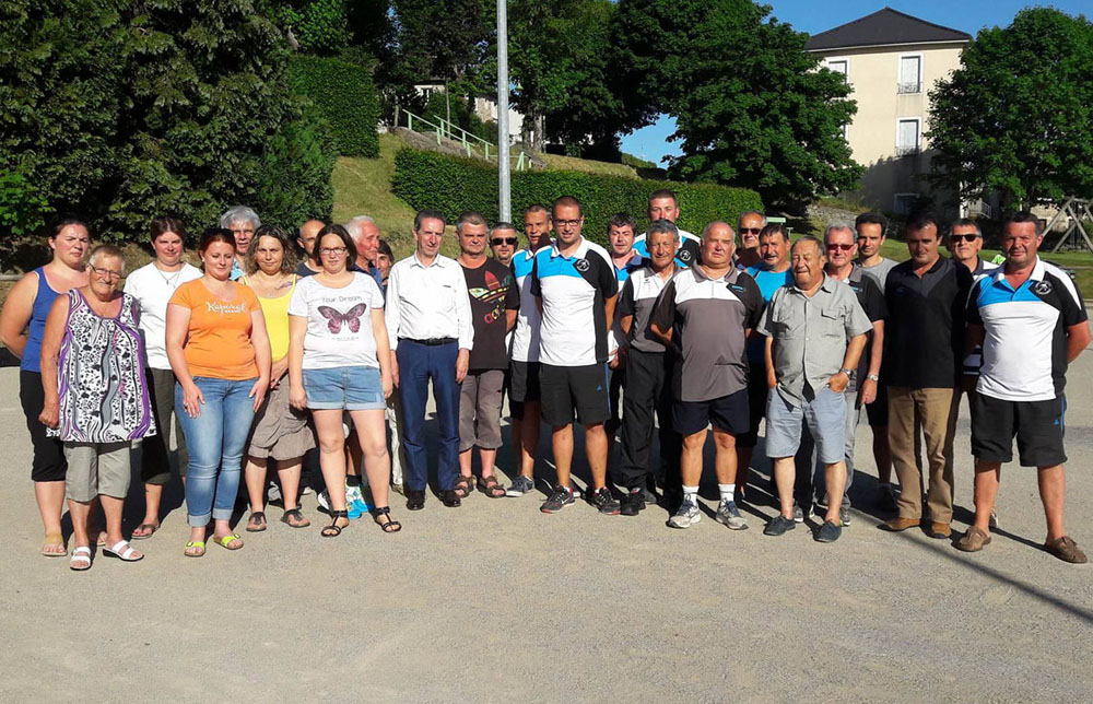 A Saint Agrève, réception pour les qualifiés aux championnats de France