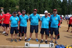 Michel et Yoann Sonnier, Romain Faurie, Eric Vercasson et Eric Brunel (secteur d’Annonay)