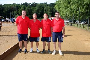 Christian Bernard, Gewem Bernard, Michel Fosse et Antoine Chavanon (secteur d’Annonay)