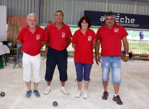 Qualifiés : Christian Delhoume, Jacques Zigler, Marie Dortoux et Roland Rocher de Valvignères