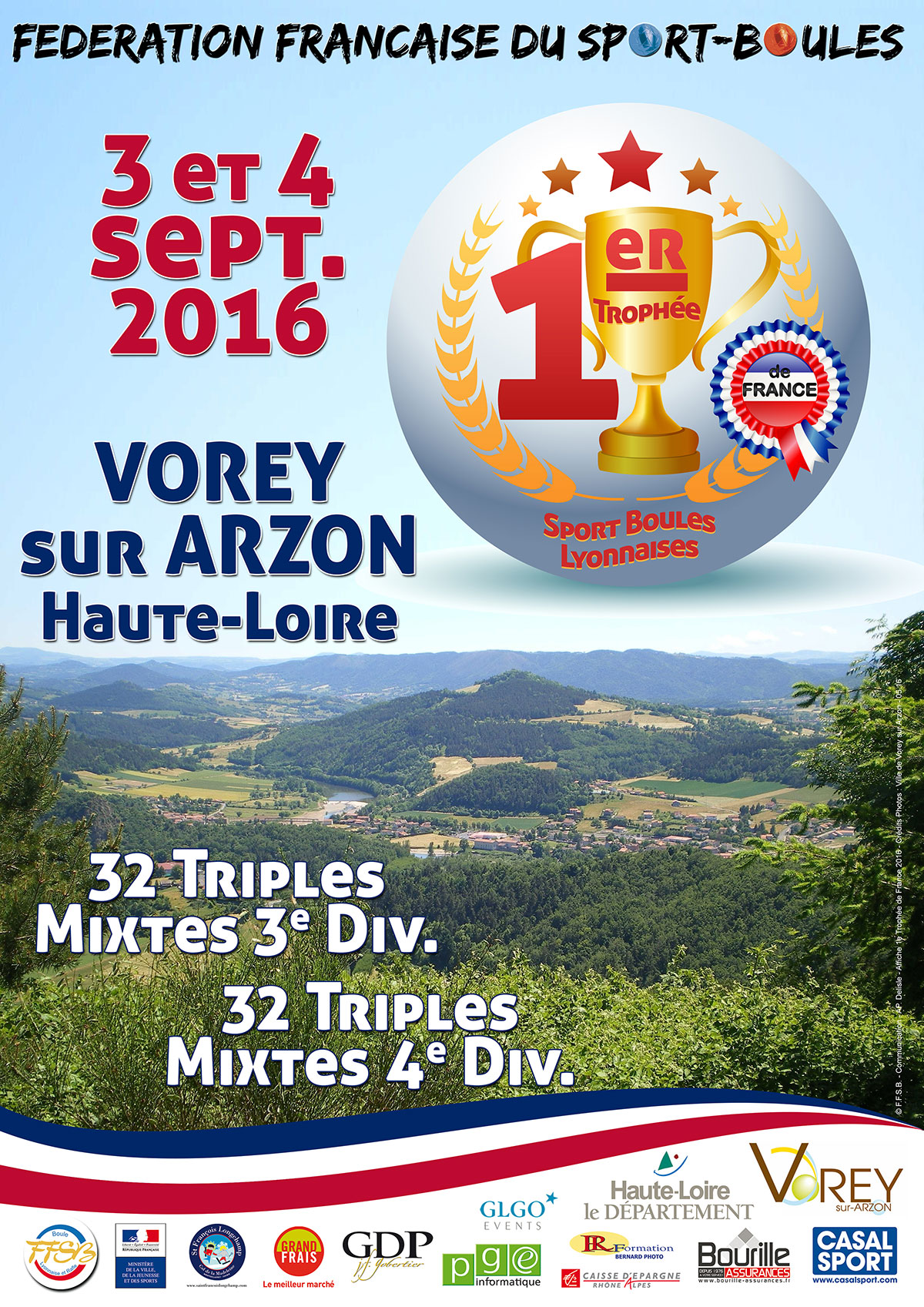 Le Trophée de France c’est ce wek-end
