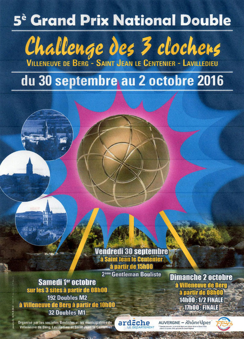 Tirages des concours des Trois clochers