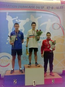 Yolan Grand, champion de France