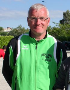 Laurent Sapet est l'entraîneur des féminines
