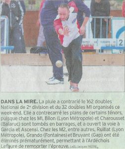 Le Dauphiné Libéré du 4 octobre