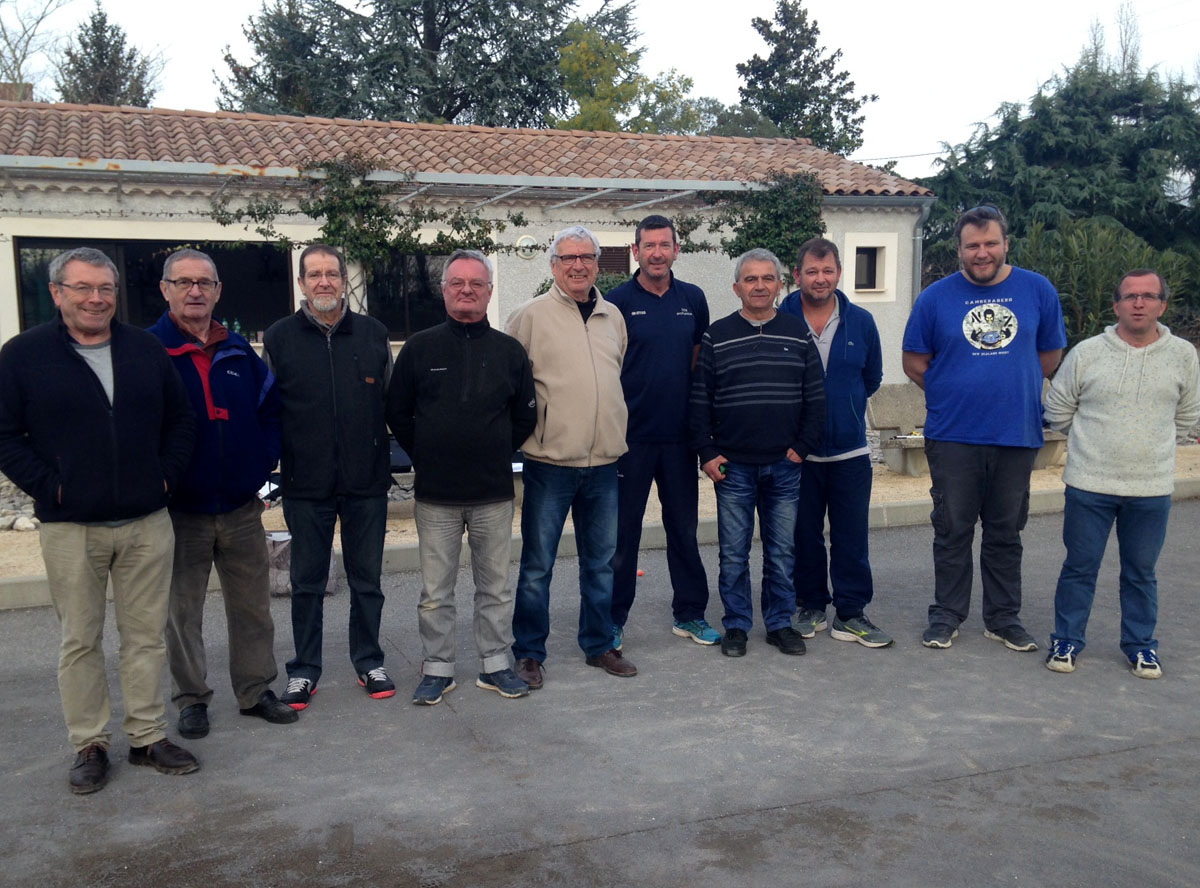 Les six premiers arbitres locaux de l’Ardèche