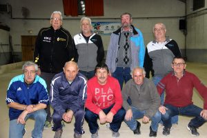 Les finalistes du 8 quadrettes vétérans