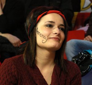 Les belles supportrices affichaient la couleur