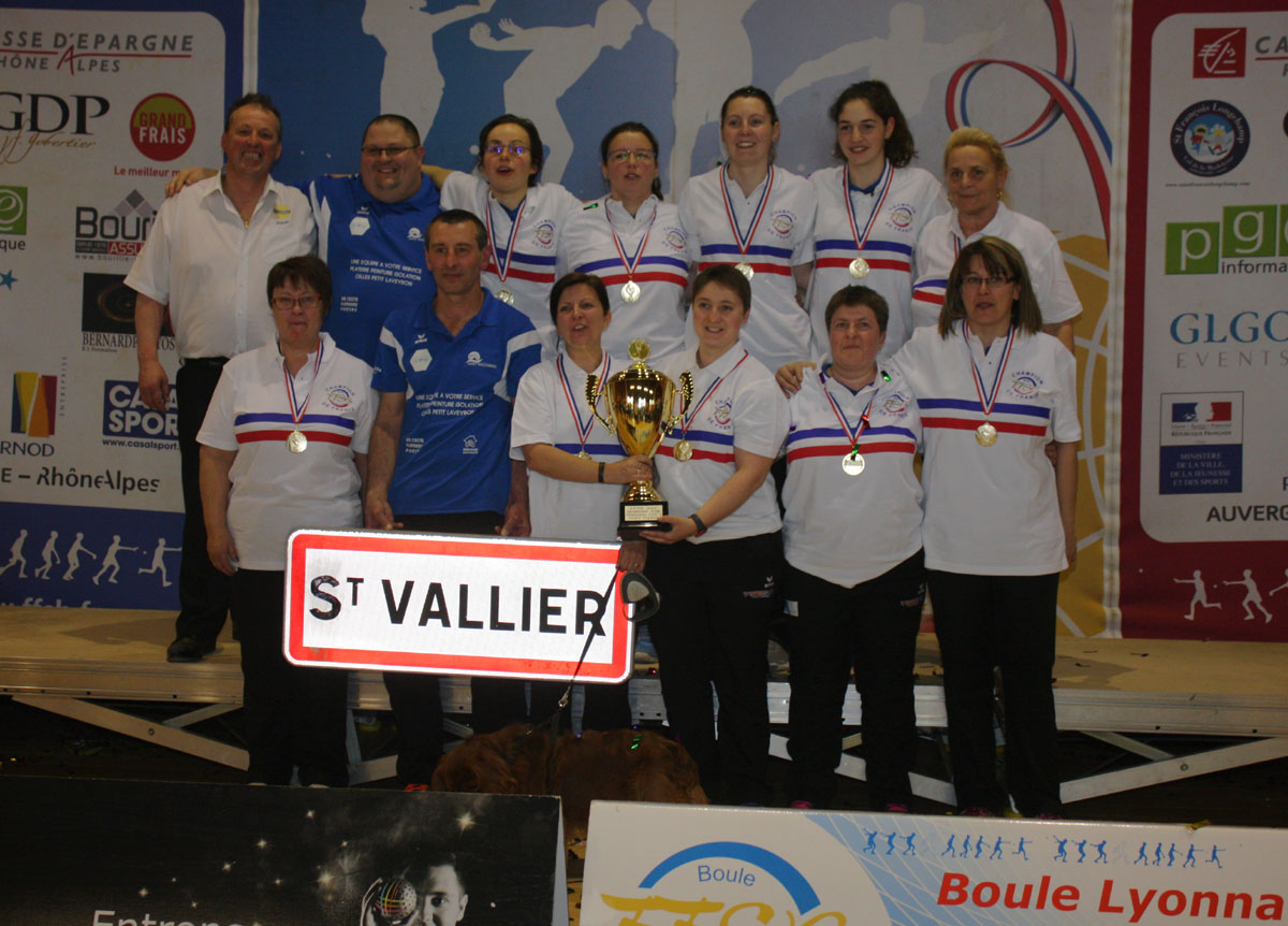 Nos voisines drômoises, championnes de France