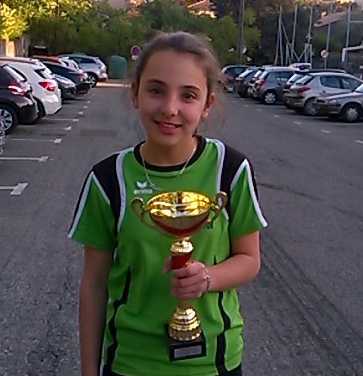 Fédéral bouliste U11 et U13, Pauline Astic conserve son titre de championne de l’Ardèche