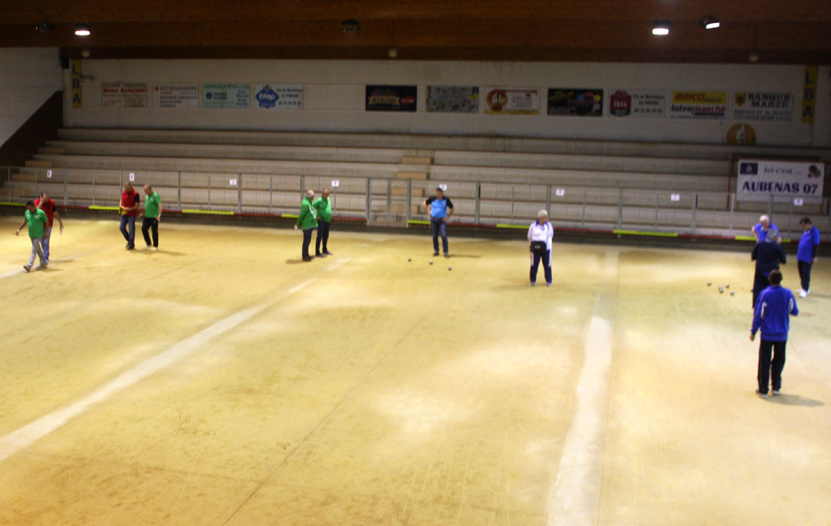 Secteur d’Aubenas doubles 4ème division 2017